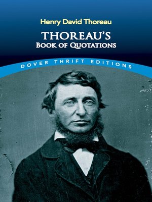 cover image of Thoreau